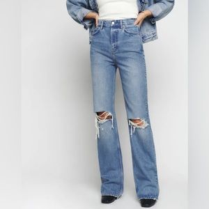 Reformation Wilder High Rise Wide Leg Jean